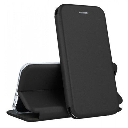 Husa de protectie Flippy compatibila cu Xiaomi Mi 10 Magnet Book Case Negru-1