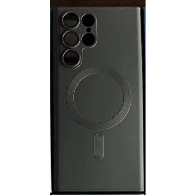 Husa de protectie Flippy, cu incarcare Wireless, Tehnologie Magsafe, pentru  Samsung Galaxy S23 , Negru-1