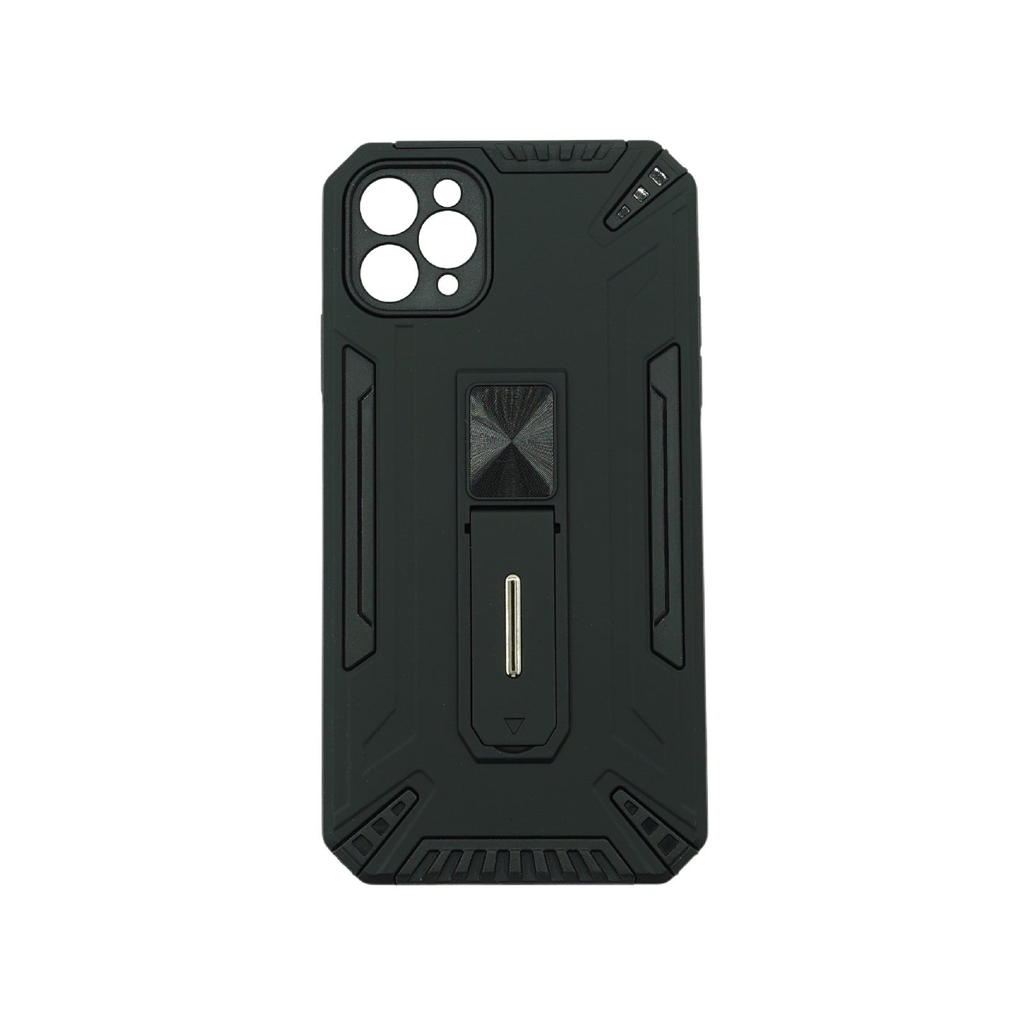 Husa de protectie Flippy pentru Apple iPhone 12 Mini Defender Model 4 cu suport, Negru-0