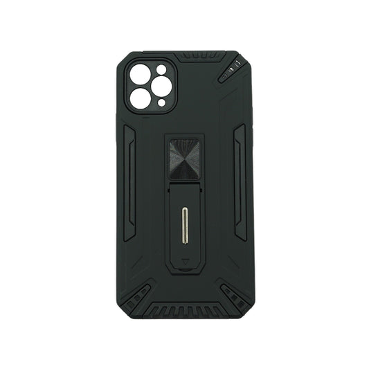 Husa de protectie Flippy pentru Apple iPhone 12 Mini Defender Model 4 cu suport, Negru-0