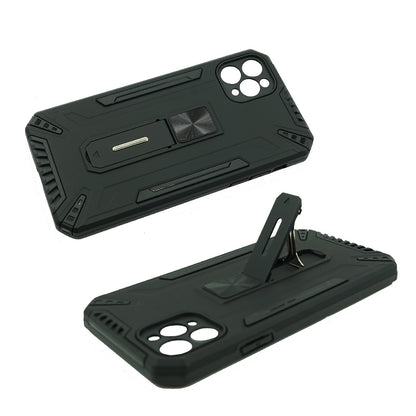 Husa de protectie Flippy pentru Apple iPhone 12 Pro Defender Sergeant Brave cu suport, Negru-2