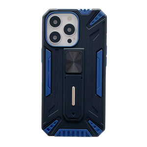 Husa de protectie Flippy pentru Apple iPhone 13 Defender Sergeant Brave cu suport,Albastru-0
