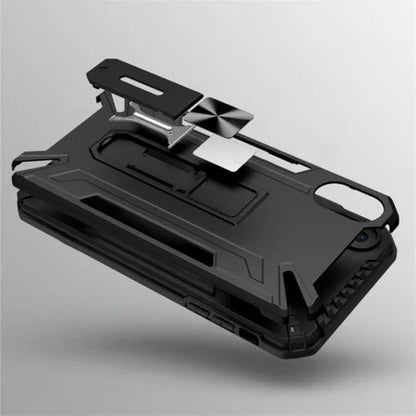 Husa de protectie Flippy pentru Apple iPhone 13 Mini Defender Sergeant Brave cu suport,Negru-2