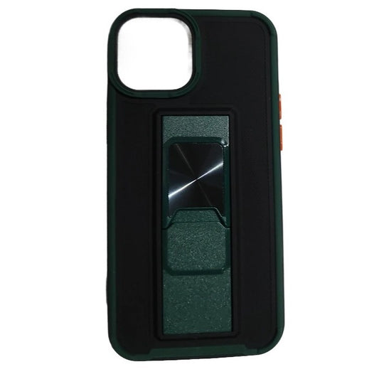 Husa de protectie Flippy pentru Apple iPhone 13 Mini Defender Sergeant Brave cu suport, Verde Inchis-0