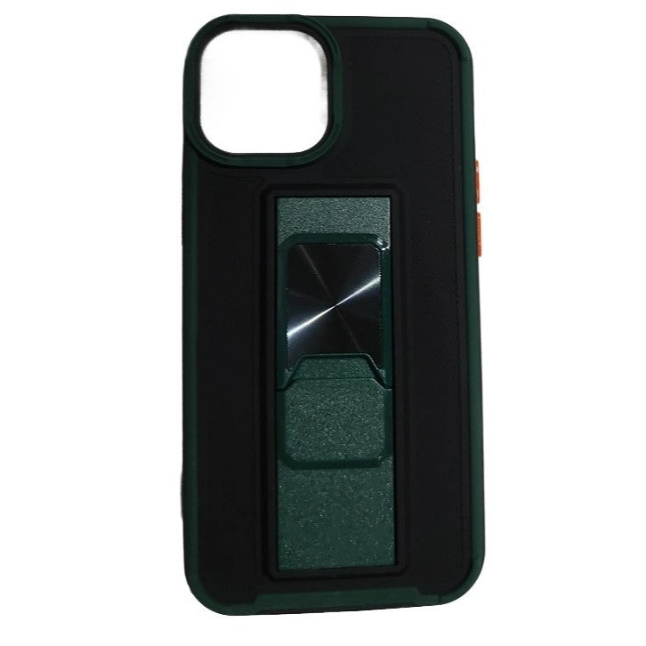 Husa de protectie Flippy pentru Apple iPhone 13 Mini Defender Sergeant Brave cu suport, Verde Inchis-0
