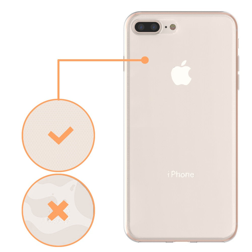 Husa de protectie Flippy® pentru Apple iPhone 7 Plus Full Tpu 360 V2 Transparent-2