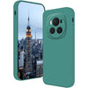 Husa de Protectie, Flippy, pentru Honor Magic 6 Pro, Liquid Silicone, cu Microfibra pe Interior, Protectie Antisoc, Compatibil Incarcare Wireless, Verde-0