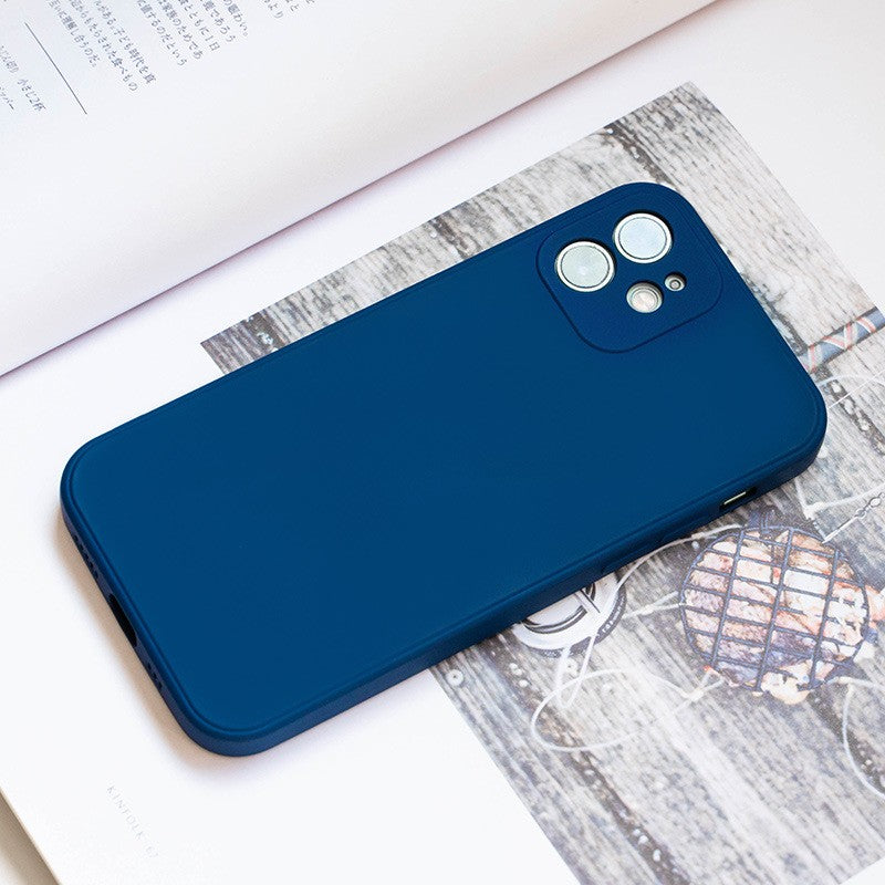 Husa de Protectie, Flippy, pentru Huawei P50 Pro, Liquid Silicon, Albastru-0