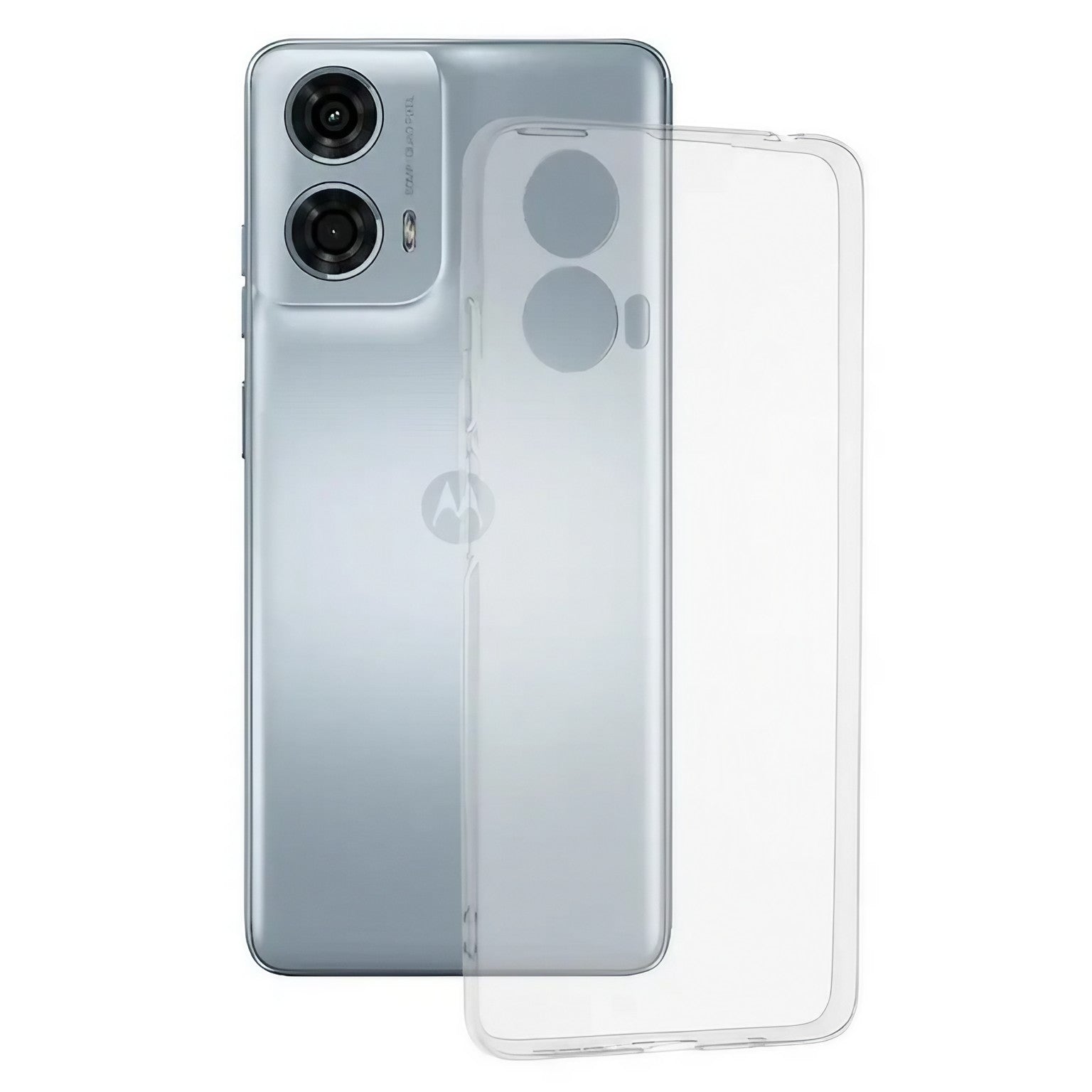 Husa de Protectie, Flippy, pentru Motorola Moto G24, TPU, Antisoc, Rezistenta la Impact, Transparenta-0