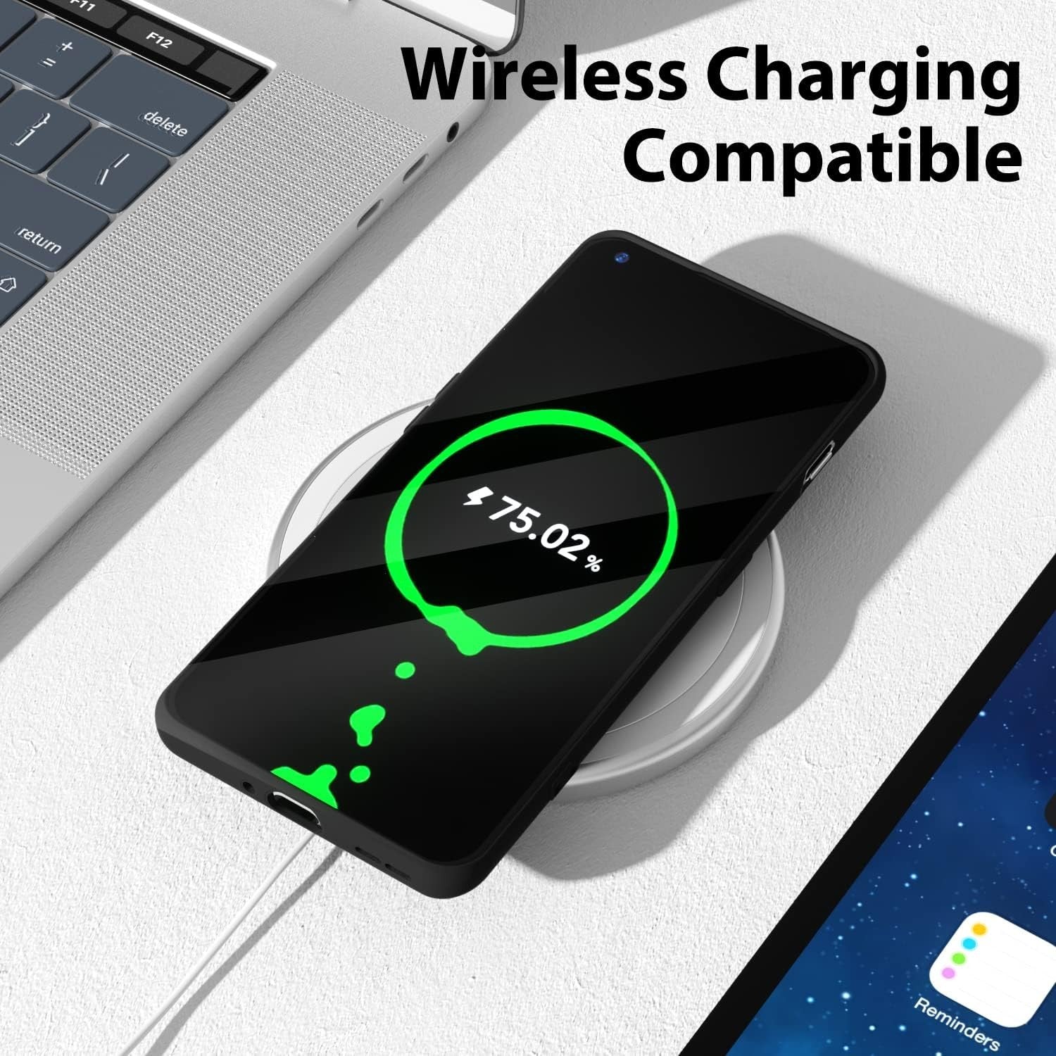 Husa de Protectie, Flippy, pentru OnePlus 11 5G, Liquid Silicone, cu Microfibra pe Interior, Protectie Antisoc, Compatibil Incarcare Wireless, Negru-1