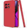 Husa de Protectie, Flippy, pentru OnePlus 11 5G, Liquid Silicone, cu Microfibra pe Interior, Protectie Antisoc, Compatibil Incarcare Wireless, Rosu-0