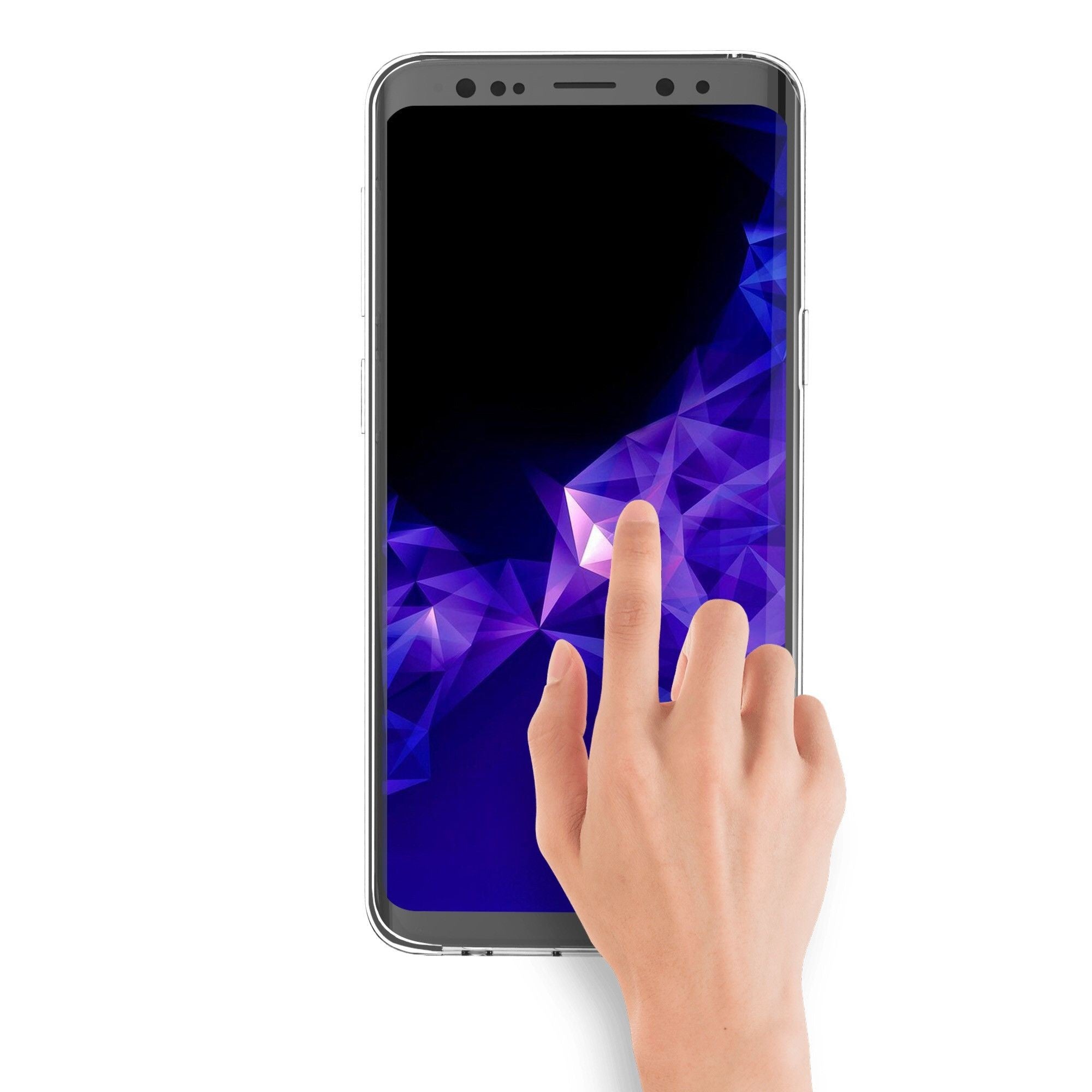Husa de protectie Flippy® pentru Samsung Galaxy A8 2018 Full Tpu 360 V2 Transparent-3