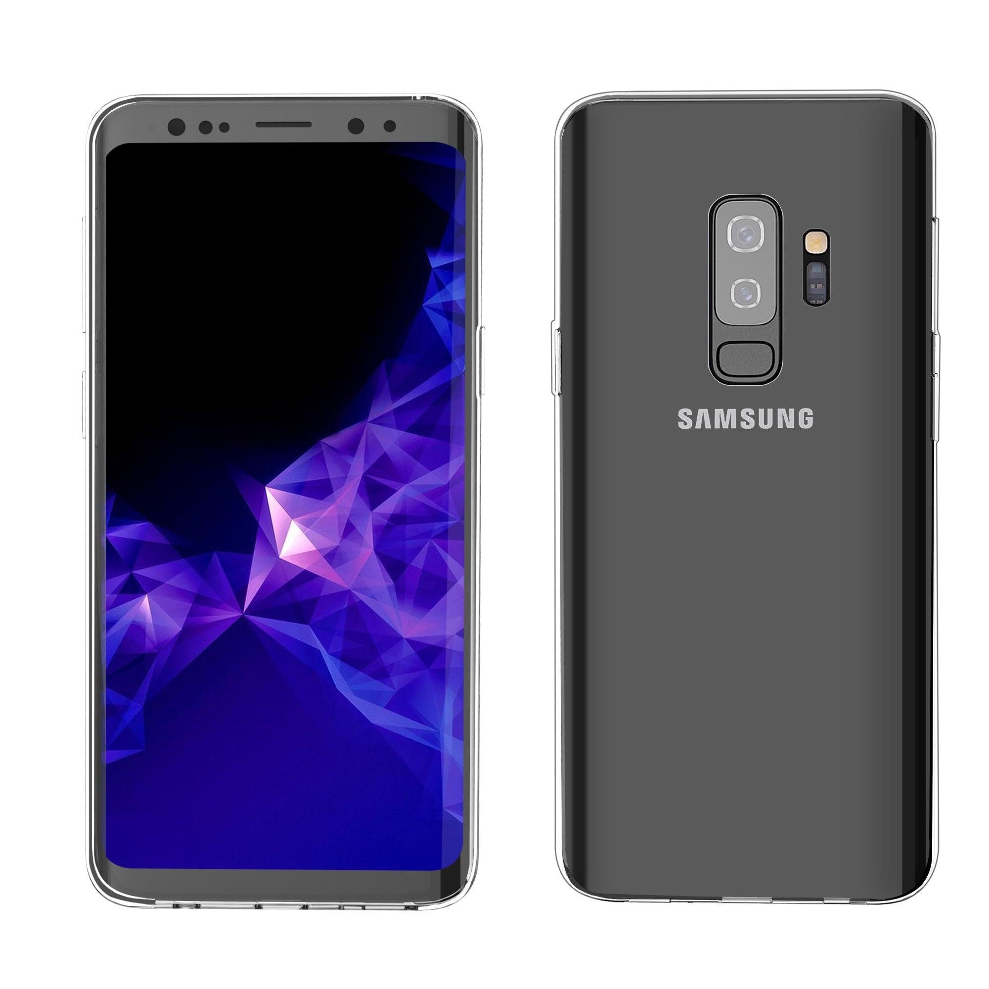 Husa de protectie Flippy® pentru Samsung Galaxy S9 Plus Full Tpu 360 V2 Transparent-6