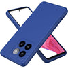 Husa de Protectie, Flippy, pentru Xiaomi 14, Liquid Silicone, cu Microfibra pe Interior, Protectie Antisoc, Compatibil Incarcare Wireless, Albastru-0