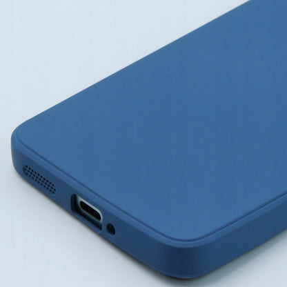 Husa de Protectie, Flippy, pentru Xiaomi Redmi 13T, Liquid Silicone, cu Microfibra pe Interior, Protectie Antisoc, Compatibil Incarcare Wireless, Albastru-2