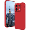 Husa de Protectie, Flippy, pentru Xiaomi Redmi Note 13 Pro 5G, Liquid Silicone, cu Microfibra pe Interior, Protectie Antisoc, Compatibil Incarcare Wireless, Rosu-0