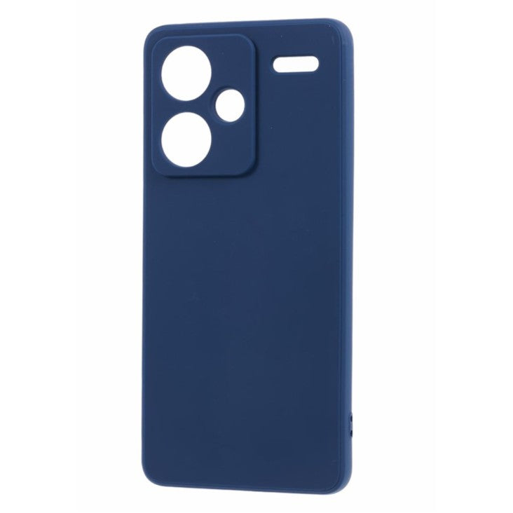 Husa de Protectie, Flippy, pentru Xiaomi Redmi Note 13 Pro Plus 5G, Liquid Silicone, cu Microfibra pe Interior, Protectie Antisoc, Compatibil Incarcare Wireless, Albastru-2