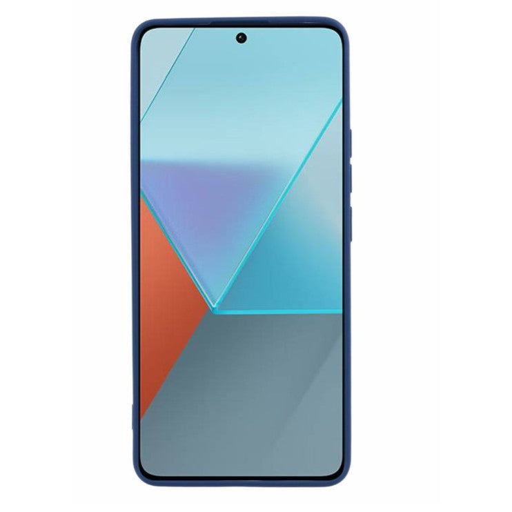 Husa de Protectie, Flippy, pentru Xiaomi Redmi Note 13 Pro Plus 5G, Liquid Silicone, cu Microfibra pe Interior, Protectie Antisoc, Compatibil Incarcare Wireless, Albastru-3