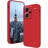 Husa de Protectie, Flippy, pentru Xiaomi Redmi Note 13 Pro Plus 5G, Liquid Silicone, cu Microfibra pe Interior, Protectie Antisoc, Compatibil Incarcare Wireless, Rosu-0