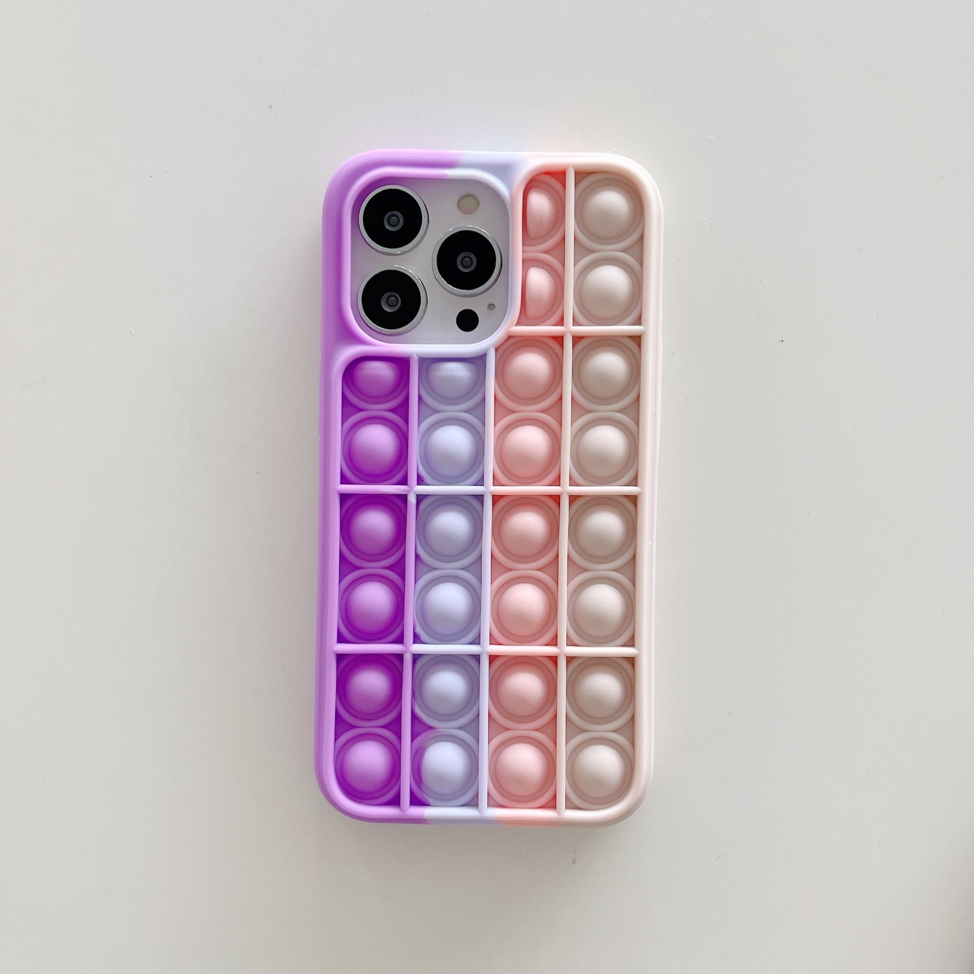 Husa de protectie Flippy Pop It compatibila cu Apple iPhone 13 Pro Max,Model 2,Multicolor-3