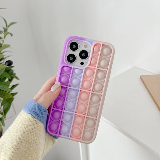 Husa de protectie Flippy Pop It compatibila cu Apple iPhone 13 Pro,Model 2,Multicolor-1