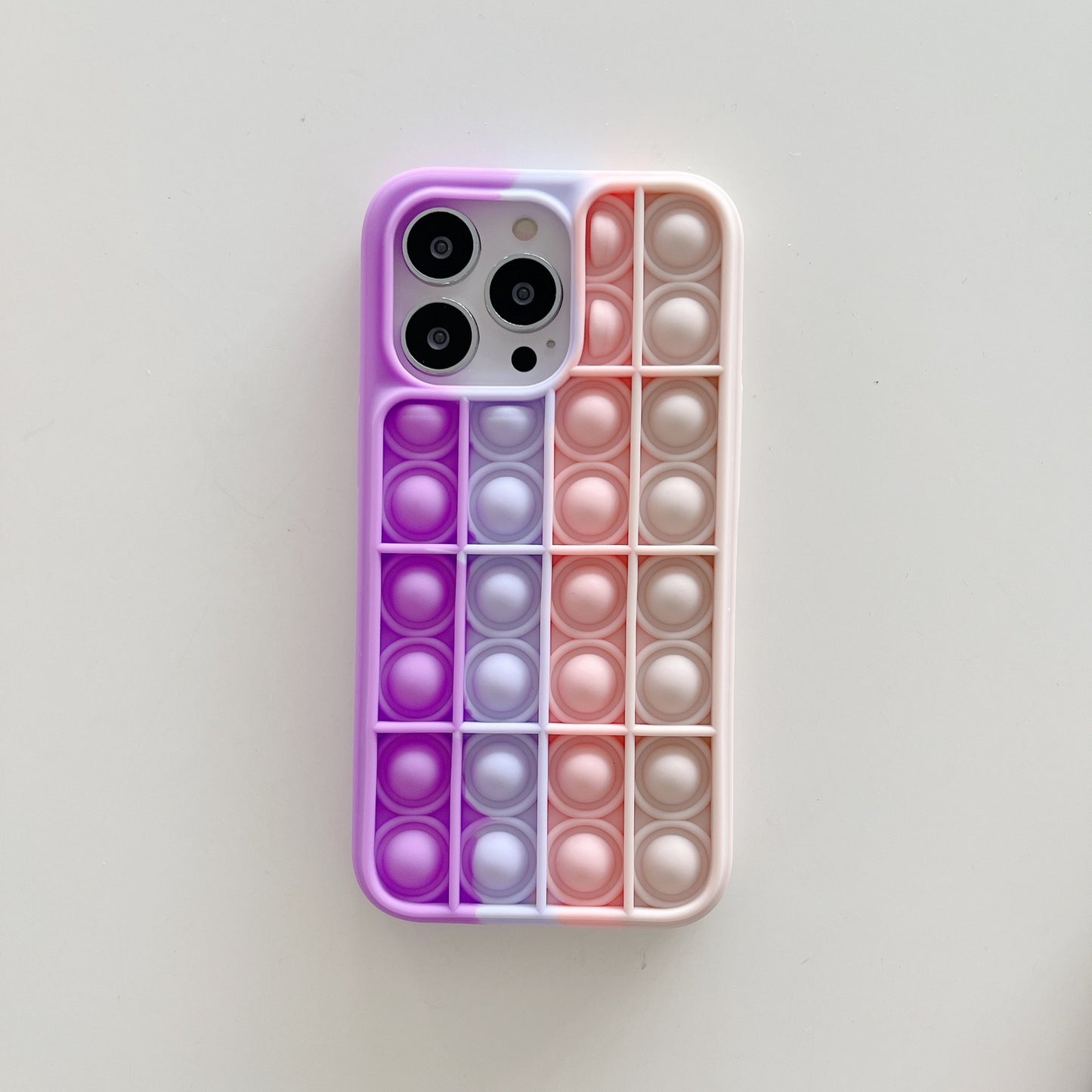 Husa de protectie Flippy Pop It compatibila cu Apple iPhone 13 Pro,Model 2,Multicolor-3