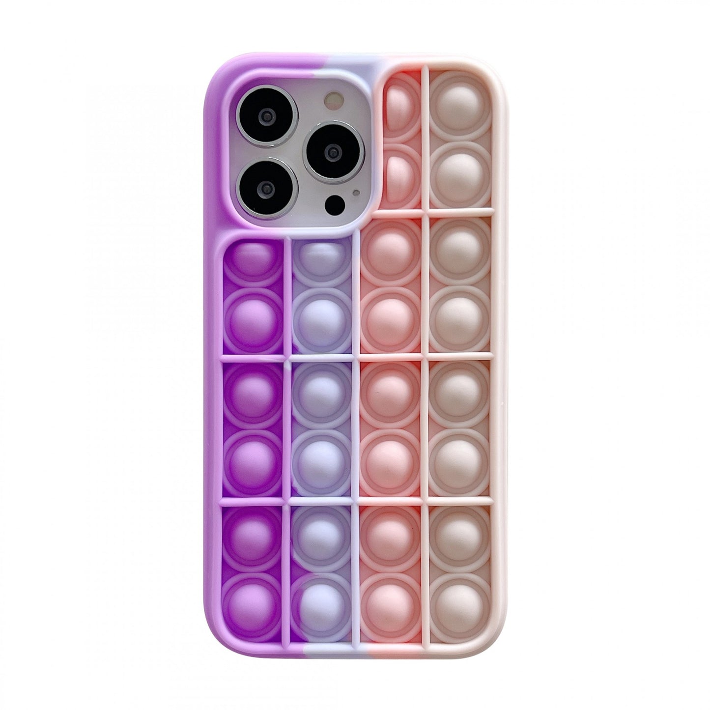 Husa de protectie Flippy Pop It compatibila cu Apple iPhone 13 Pro,Model 2,Multicolor-0