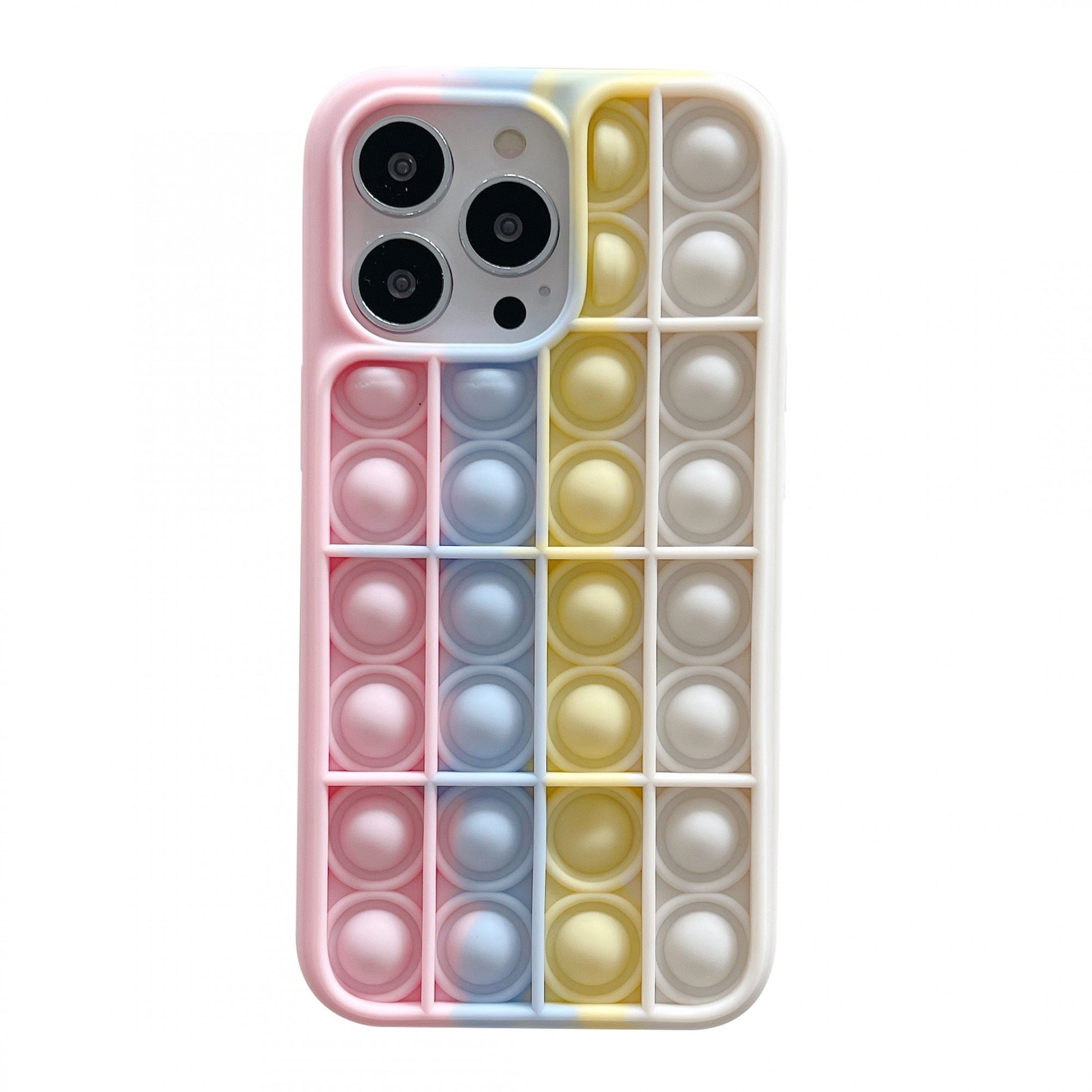 Husa de protectie Flippy Pop It compatibila cu Apple iPhone 13 Pro,Model 5,Multicolor-0