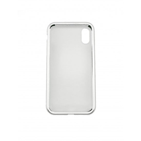 Husa de protectie Magnetic 360 pentru Apple iPhone X, Argintiu-2