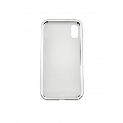 Husa de protectie Magnetic 360 pentru Apple iPhone X, Argintiu-2