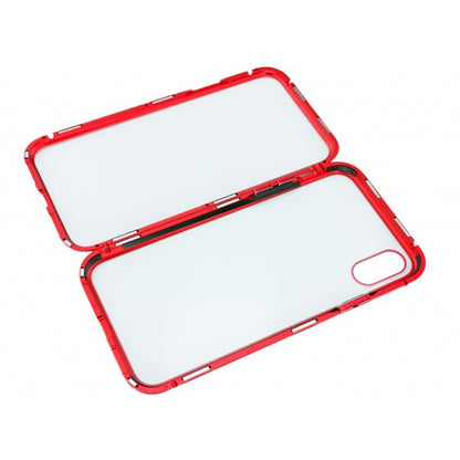Husa de protectie Magnetic 360 pentru Apple iPhone XS Max, Rosu-2