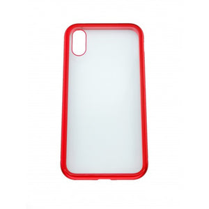 Husa de protectie Magnetic 360 pentru Apple iPhone XS Max, Rosu-0