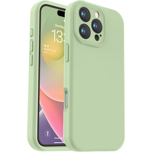 Husa de Protectie Matte TPU, Flippy, pentru Apple iPhone 16 Pro Max, Protectie Camera, Antisoc, Antizgariere, Antialunecare, Acoperire Completa, Verde-0