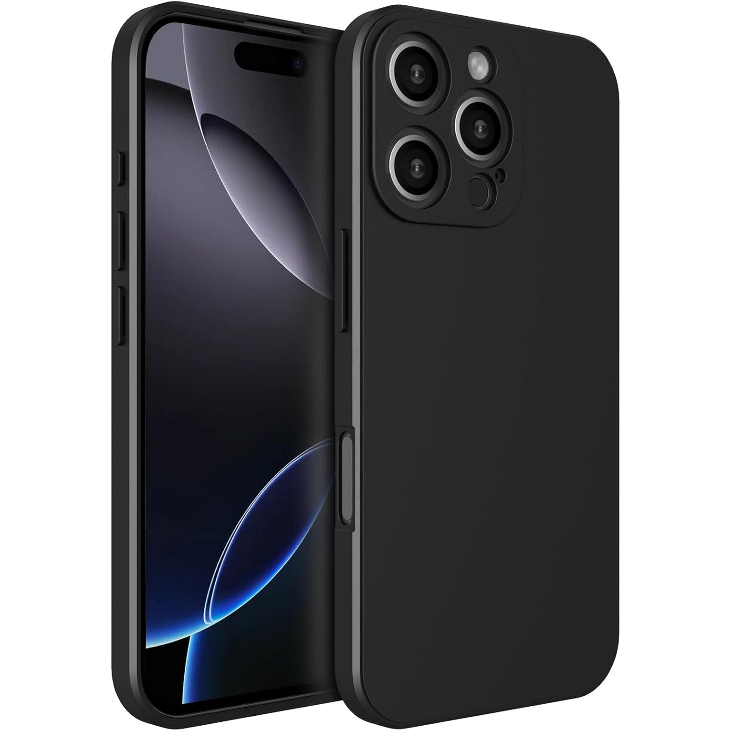 Husa de Protectie Matte TPU, Flippy, pentru OnePlus Nord3, Protectie Camera, Antisoc, Antizgariere, Antialunecare, Acoperire Completa, Negru-5