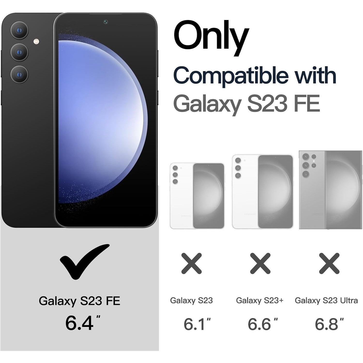 Husa de Protectie Matte TPU, Flippy, pentru Samsung Galaxy S23 FE 5G, Protectie Camera, Antisoc, Antizgariere, Antialunecare, Acoperire Completa, Negru-5
