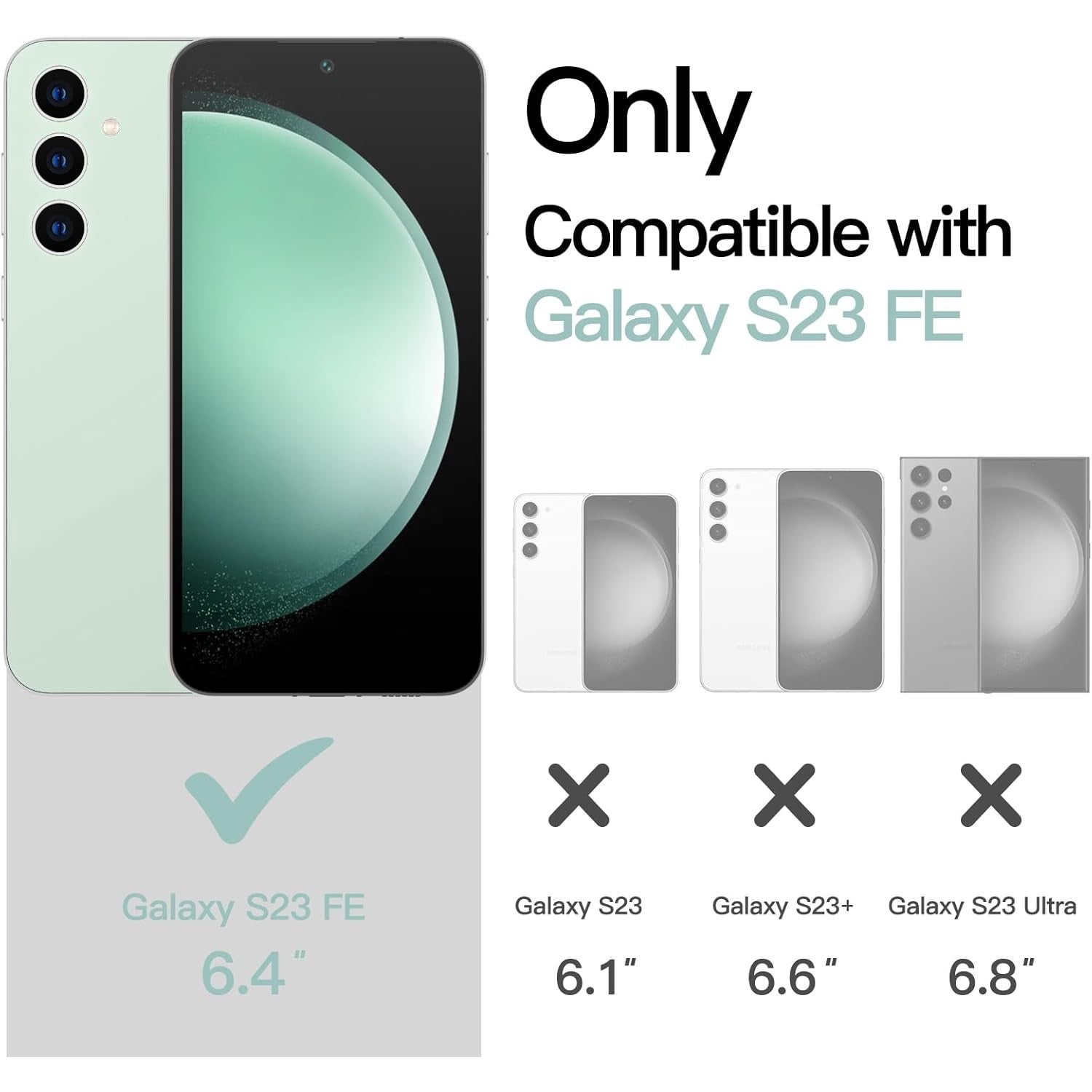 Husa de Protectie Matte TPU, Flippy, pentru Samsung Galaxy S23 FE 5G, Protectie Camera, Antisoc, Antizgariere, Antialunecare, Acoperire Completa, Verde-5