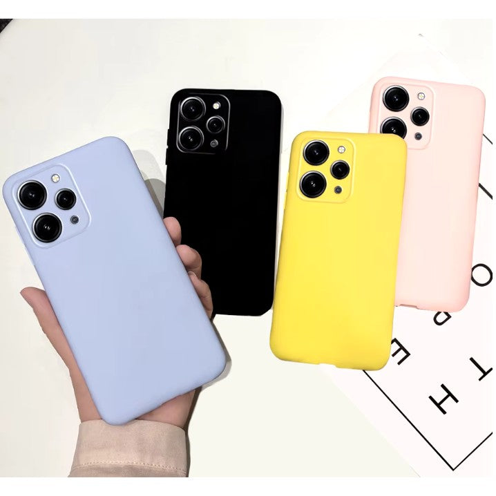 Husa de Protectie Matte TPU, Flippy, pentru Xiaomi Redmi 12 Pro, Protectie Camera, Antisoc, Antizgariere, Antialunecare, Acoperire Completa, Albastru-1