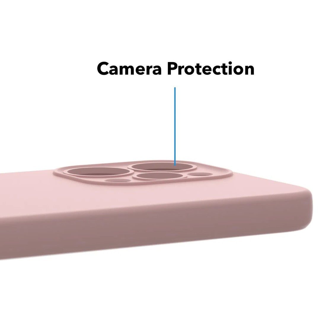 Husa de Protectie Matte TPU, Flippy, pentru Xiaomi Redmi 12 Pro, Protectie Camera, Antisoc, Antizgariere, Antialunecare, Acoperire Completa, Roz-5