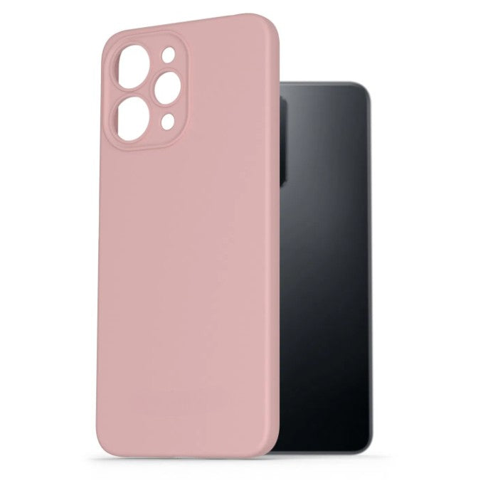 Husa de Protectie Matte TPU, Flippy, pentru Xiaomi Redmi 12 Pro, Protectie Camera, Antisoc, Antizgariere, Antialunecare, Acoperire Completa, Roz-0