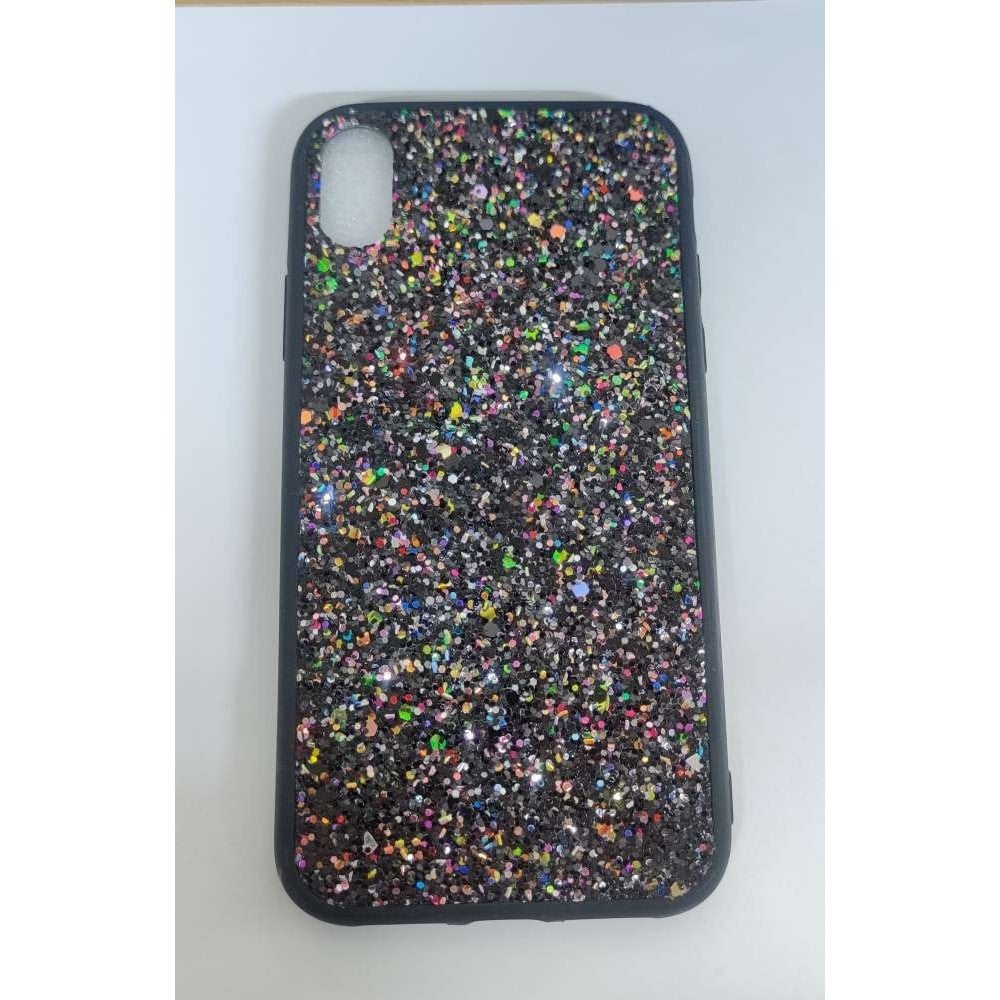 Husa de protectie pentru Apple iPhone 11 Pro Sparkling Glitter TPU Negru-0