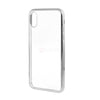 Husa de protectie pentru Apple iPhone X Tpu Electroplated Antisoc Argintiu-0