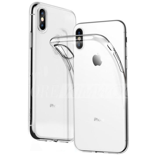 Husa de protectie pentru Apple iPhone X Tpu Transparent-0