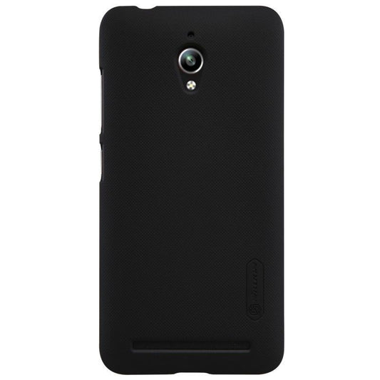 Husa de protectie pentru Asus Zenfone Go Nillkin Frosted Shield Negru + Folie de protectie-1