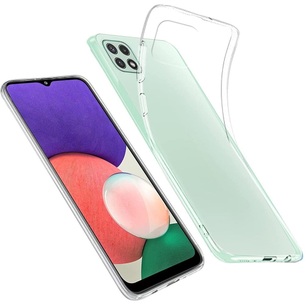 Husa de protectie pentru Samsung Galaxy A22 5G, Flippy, TPU Transparenta-6