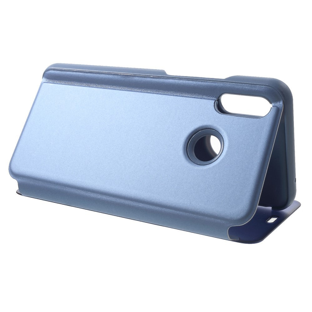 Husa de protectie pentru Huawei P Smart Flip Cover Oglinda Albastru-3