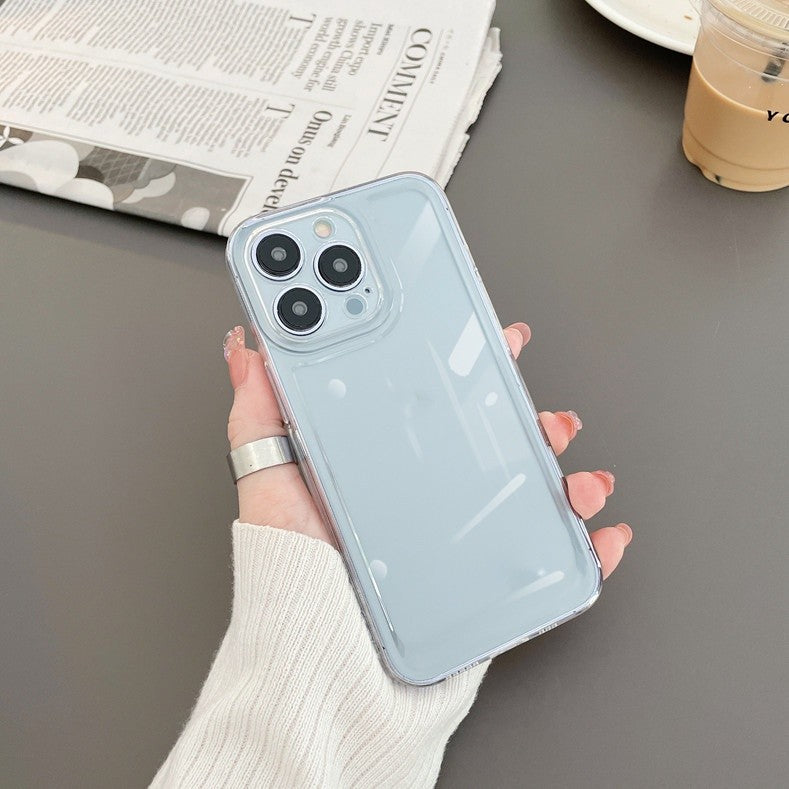 Husa de protectie pentru iPhone 14 Pro, Flippy, Space TPU Transparenta-2