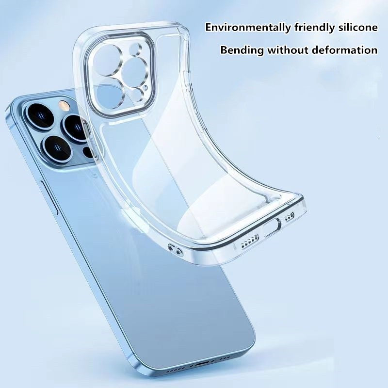 Husa de protectie pentru iPhone 14 Pro, Flippy, Space TPU Transparenta-3