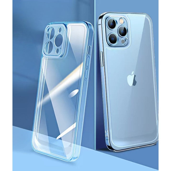 Husa de protectie pentru iPhone 14 Pro, Flippy, Space TPU Transparenta-4
