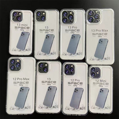 Husa de protectie pentru iPhone 14 Pro, Flippy, Space TPU Transparenta-5