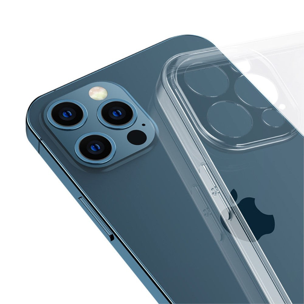 Husa de protectie pentru iPhone 14 Pro, Flippy, TPU Transparenta-2